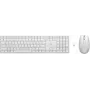 HP 650 Ασύρματο Πληκτρολόγιο και Ποντίκι Combo Full-size Membrane Λευκό