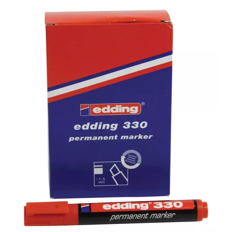 Μαρκαδόρος Edding OFC-ED330RD Edding 4-333002