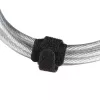 Hama Nano κλειδαριά καλωδίου ασημί 1,8 m