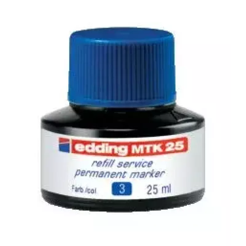 Μελάνι αναπλήρωσης μαρκαδόρου Edding MTK 25 πράσινο 25 ml