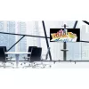 Techly ICA-TR46 Βάση/τρόλεϊ πολυμέσων Μαύρο Επίπεδη οθόνη
