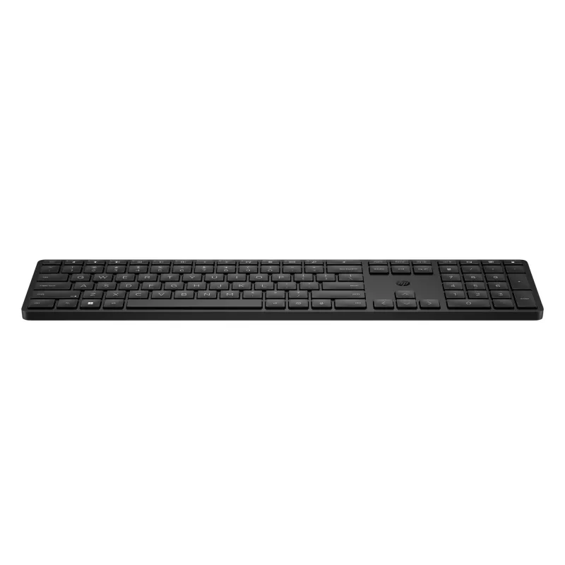 HP 455 Προγραμματιζόμενο Ασύρματο Πληκτρολόγιο, Full-Size (100 %), Ασύρματο, RF Wireless, Μεμβράνη, Μαύρο