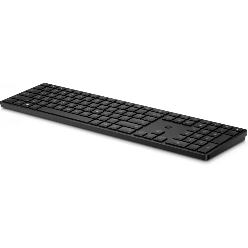 HP 455 Προγραμματιζόμενο Ασύρματο Πληκτρολόγιο, Full-Size (100 %), Ασύρματο, RF Wireless, Μεμβράνη, Μαύρο