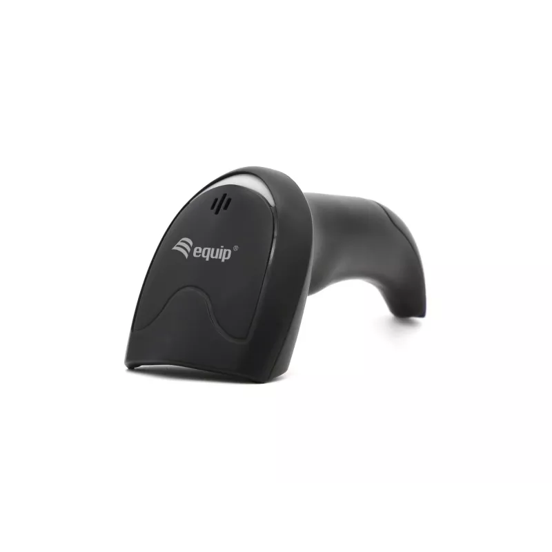 Σαρωτής barcode χειρός Equip 1D Laser USB ενσύρματος μαύρος ABS