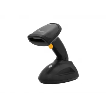 Σαρωτής barcode Equip ασύρματος 1D-Laser, μεγάλης εμβέλειας, με βάση