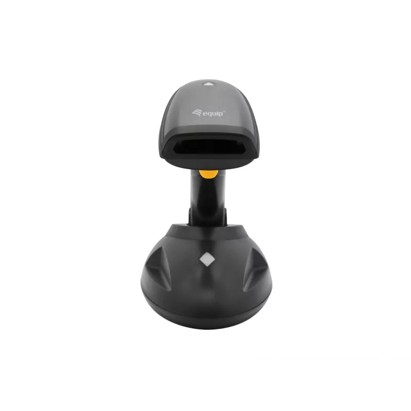 Σαρωτής barcode Equip ασύρματος χειρός 2D με μεγάλη εμβέλεια και βάση