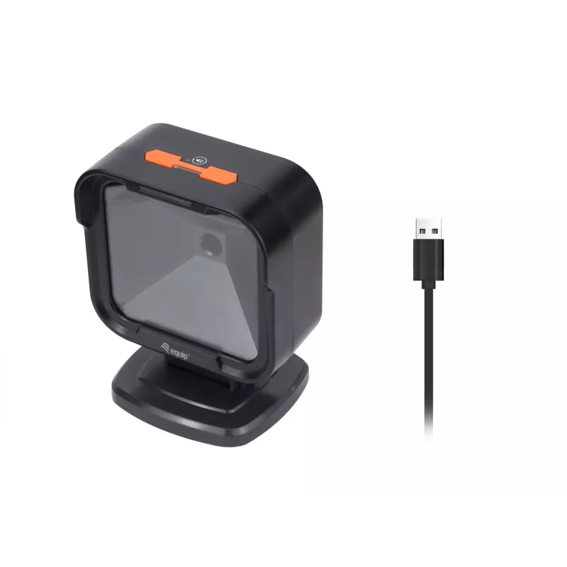 Σαρωτής barcode Equip USB 2D omnidirectional επιτραπέζιος 1MP, σταθερός αναγνώστης barcode