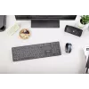 CHERRY KW 9100 λεπτό πληκτρολόγιο Universal RF Wireless + Bluetooth μαύρο