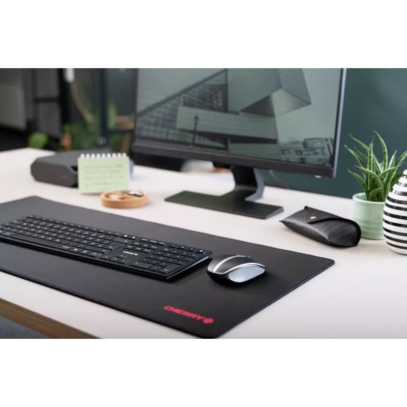 CHERRY KW 9100 λεπτό πληκτρολόγιο Universal RF Wireless + Bluetooth μαύρο