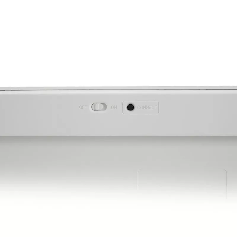 ACT Φορητό πληκτρολόγιο Bluetooth Azerty/BE-Layout ασύρματο λευκό 75%