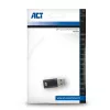 Αντάπτορας USB-A αρσενικό σε USB-C θηλυκό ACT AC7376 μαύρο