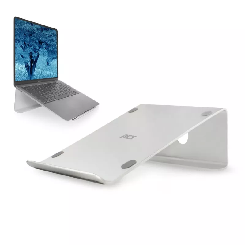 Βάση laptop ACT AC8115 Αλουμίνιο Γκρι 190x260x90 mm