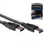 USB 3.0 A αρσενικό - USB A αρσενικό 5,00 m, ACT, SB0002