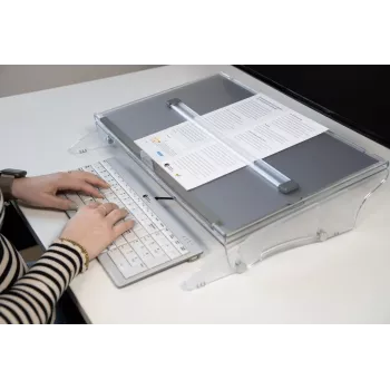BakkerElkhuizen FlexDesk 640 με ComfortRead ρυθμιζόμενο καθ' ύψος γραφείο