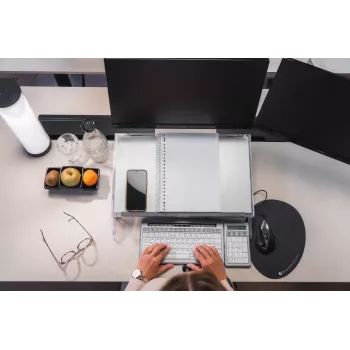 BakkerElkhuizen FlexDesk 640 με ComfortRead ρυθμιζόμενο καθ' ύψος γραφείο