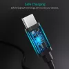 Καλώδιο USB Choetech CC0002 USB 2.0 1m USB-C μαύρο