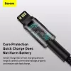 Καλώδιο Baseus Tungsten Gold 1 m μαύρο Lightning σε USB C