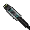 Καλώδιο Baseus Tungsten Gold 1 m μαύρο Lightning σε USB C