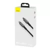 Καλώδιο Baseus Tungsten Gold 1 m μαύρο Lightning σε USB C