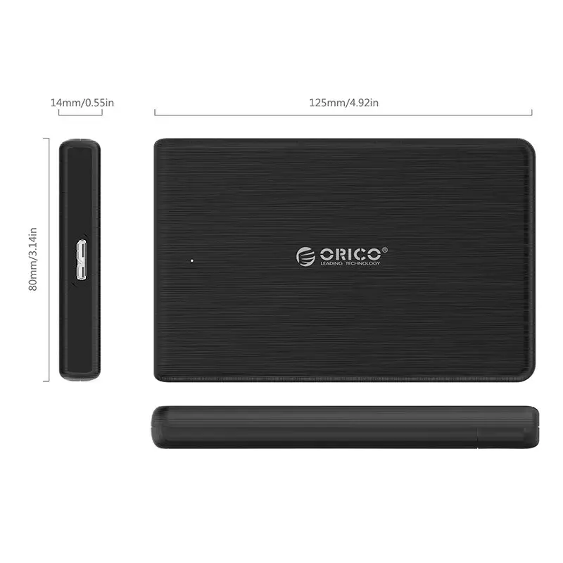Θήκη HDD/SSD ORICO 2189C3-BK-BP