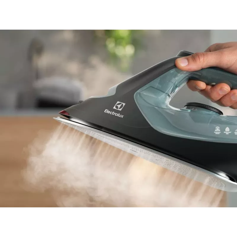 Electrolux E7SI2-6OG Ατμοσίδερο πλάκα RESILIUM 2600 W Μαύρο, Σκούρο Πράσινο