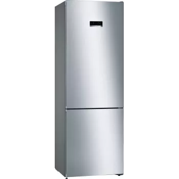 Bosch Serie 4 KGN49XLEA Ψυγειοκαταψύκτης Ελεύθερης τοποθέτησης 438 L Ανοξείδωτο ατσάλι