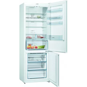 Bosch Serie 4 KGN49XWEA Ψυγειοκαταψύκτης Ελεύθερης τοποθέτησης 438 L Λευκό