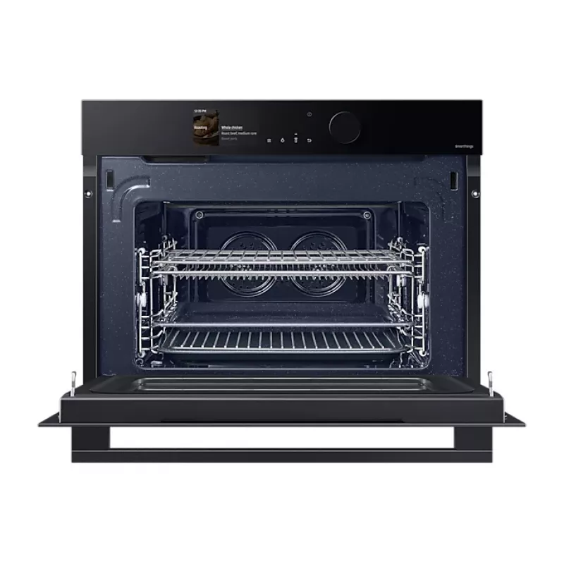 Samsung NQ5B6753CAK/U3 εντοιχιζόμενος συμπαγής φούρνος με λειτουργία μικροκυμάτων, 50 λ., καθαρισμός με ατμό, Wi-Fi, μαύρος