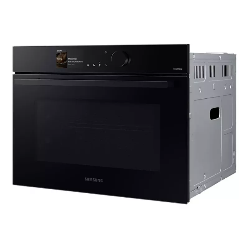 Samsung NQ5B6753CAK/U3 εντοιχιζόμενος συμπαγής φούρνος με λειτουργία μικροκυμάτων, 50 λ., καθαρισμός με ατμό, Wi-Fi, μαύρος