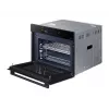 Samsung NQ5B6753CAK/U3 εντοιχιζόμενος συμπαγής φούρνος με λειτουργία μικροκυμάτων, 50 λ., καθαρισμός με ατμό, Wi-Fi, μαύρος