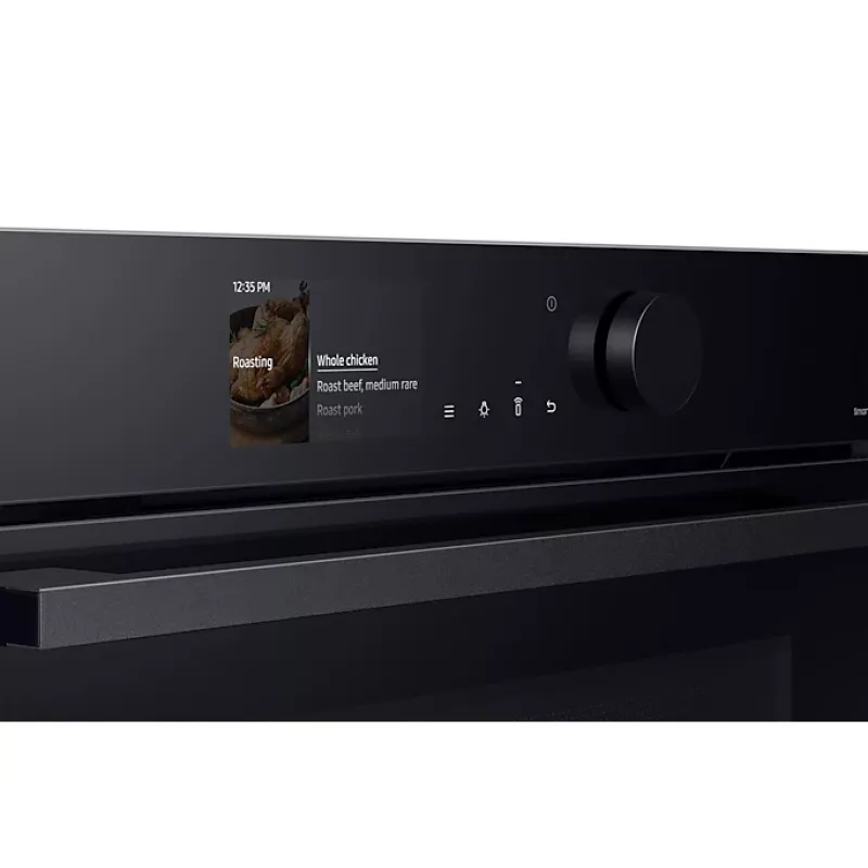 Samsung NQ5B6753CAK/U3 εντοιχιζόμενος συμπαγής φούρνος με λειτουργία μικροκυμάτων, 50 λ., καθαρισμός με ατμό, Wi-Fi, μαύρος