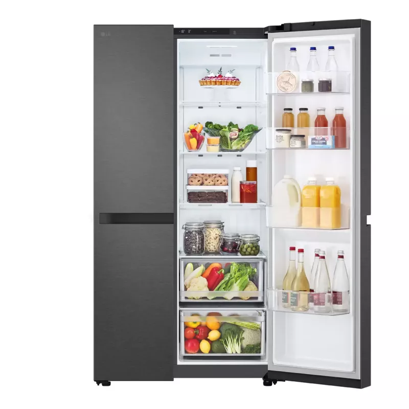 LG GSBC40EPPE Ψυγείο Side-by-Side Ελεύθερο 664 L E Μαύρο