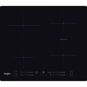 Whirlpool WB S2560 NE Μαύρο Εντοιχιζόμενη 59 cm Επαγωγική εστία με ζώνες 4 ζώνη(-ες)