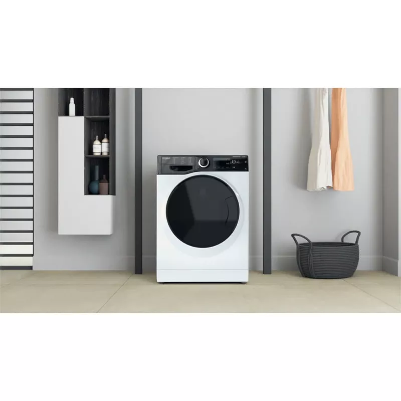 Whirlpool WRSB 7259 D EU Πλυντήριο ρούχων μπροστινής φόρτωσης 7 kg 1151 στρ/λεπτό Μαύρο, Λευκό