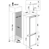 Whirlpool WHC18D031A1 Εντοιχιζόμενο ψυγείο 268 L Λευκό