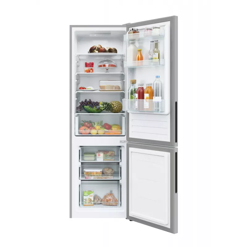 Candy City Combi CCT3L517ES Ελεύθερο 260 L Ασημί