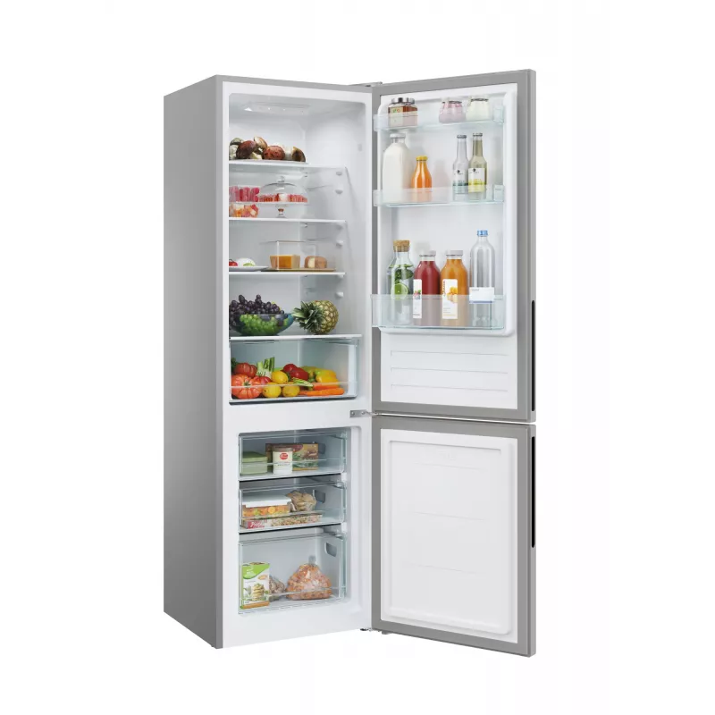 Candy City Combi CCT3L517ES Ελεύθερο 260 L Ασημί