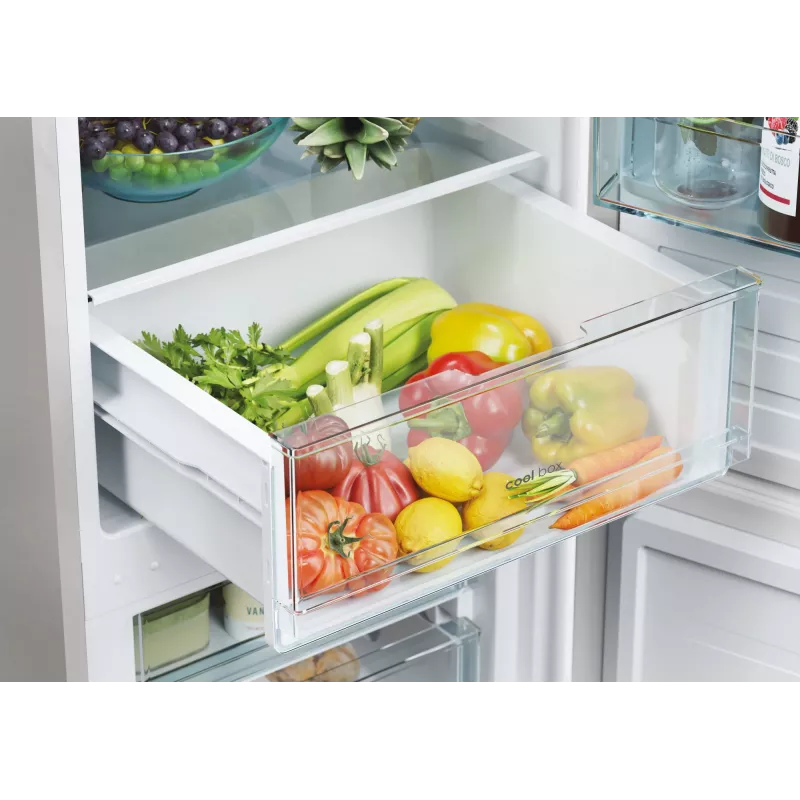 Candy City Combi CCT3L517ES Ελεύθερο 260 L Ασημί