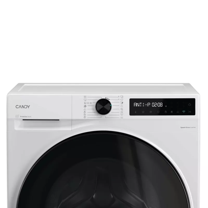 Candy BWR 485SBL6-S Πλυντήριο-στεγνωτήριο Ελεύθερο μπροστινής φόρτωσης Λευκό