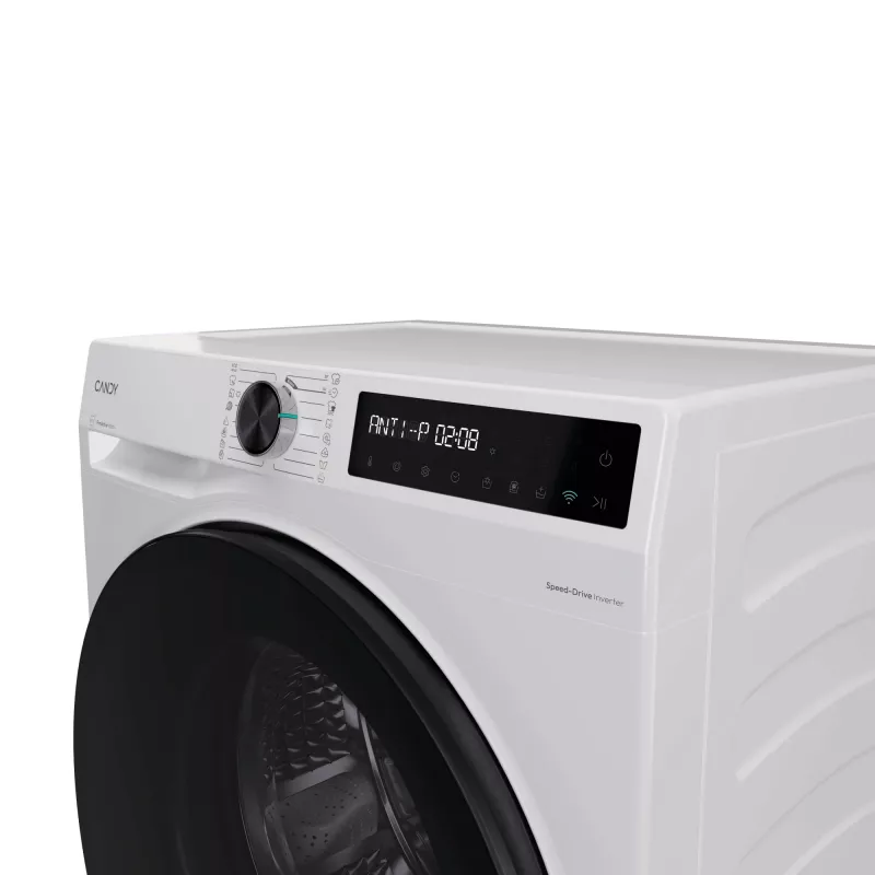 Candy BWR 485SBL6-S Πλυντήριο-στεγνωτήριο Ελεύθερο μπροστινής φόρτωσης Λευκό