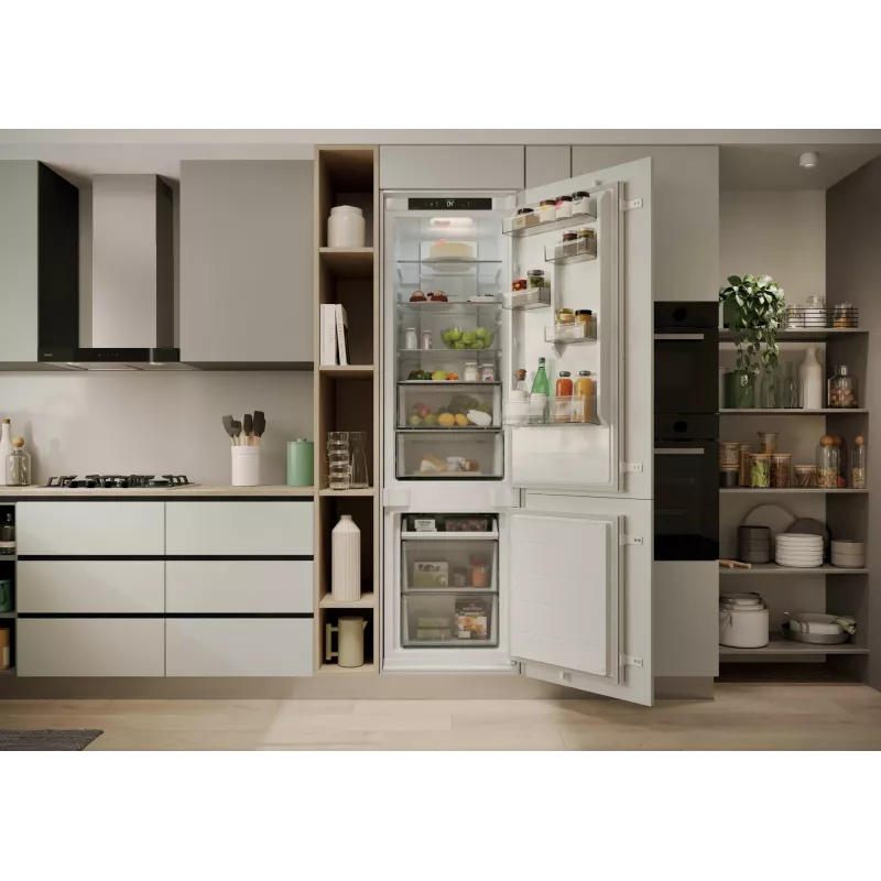 Candy ECNBQT3519EW Εντοιχιζόμενο ψυγείο 284 L Λευκό