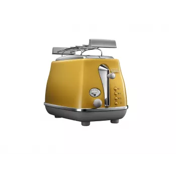 De’Longhi Icona Capitals 2 φέτες 900 W Κίτρινο