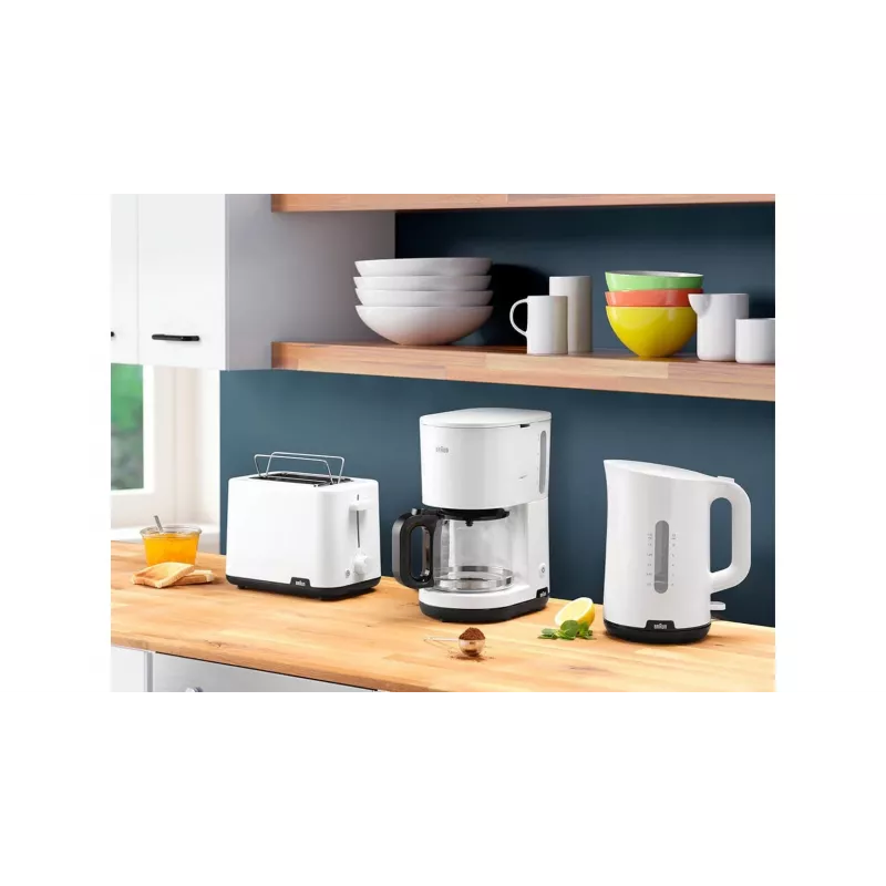 Braun HT1010WH 8 2 φέτες 900 W Λευκό