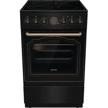 Gorenje GECS5B70CLB Ελεύθερη κουζίνα Ηλεκτρική υαλοκεραμική εστία Μαύρο