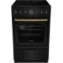Gorenje GECS5B70CLB Ελεύθερη κουζίνα Ηλεκτρική υαλοκεραμική εστία Μαύρο