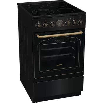 Gorenje GECS5B70CLB Ελεύθερη κουζίνα Ηλεκτρική υαλοκεραμική εστία Μαύρο