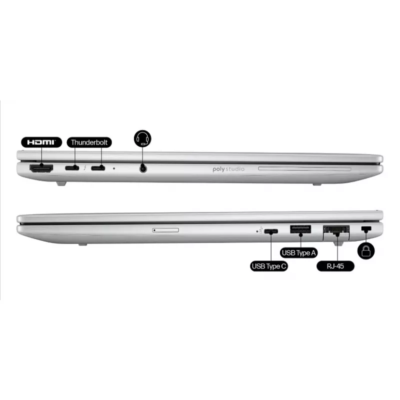 Notebook HP EliteBook 8 G1i 14 ίντσες Intel Core Ultra 7 32GB RAM 1TB SSD Intel Graphics Win 11 Pro