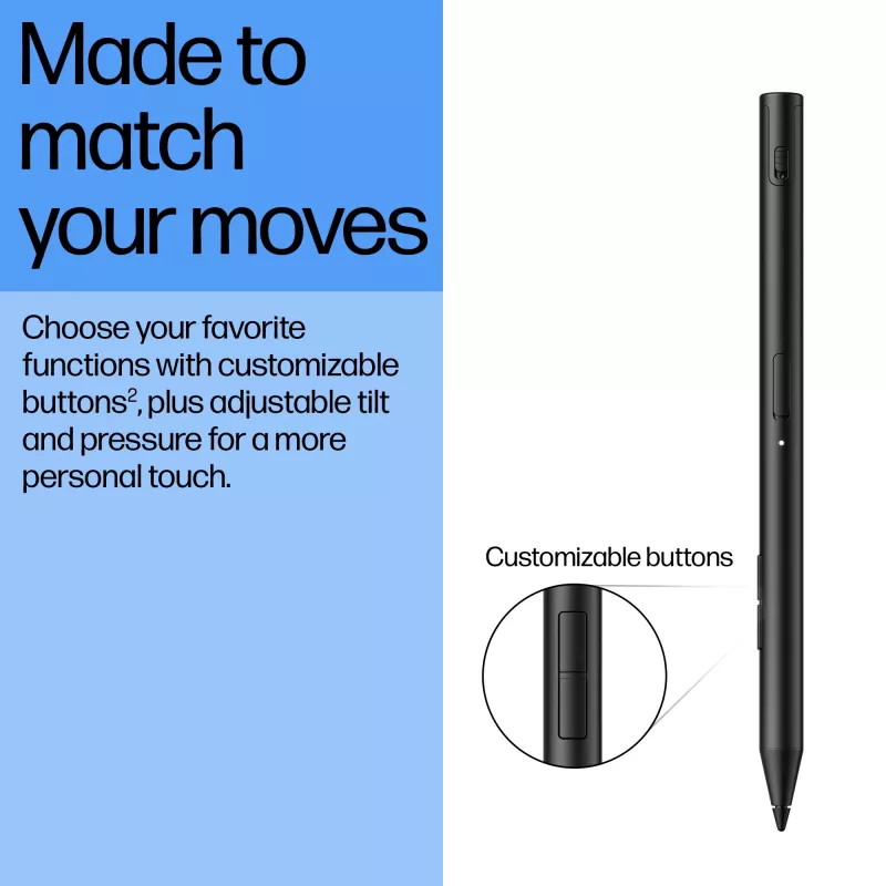 HP 700 Επαναφορτιζόμενο Multi-Pen Καθολική συμβατότητα συσκευών Μαύρο