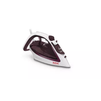 Tefal EasyGliss Plus FV5714 σίδερο στεγνού και ατμού πλάκα σιδερώματος Durilium 2400 W μπορντό, λευκό