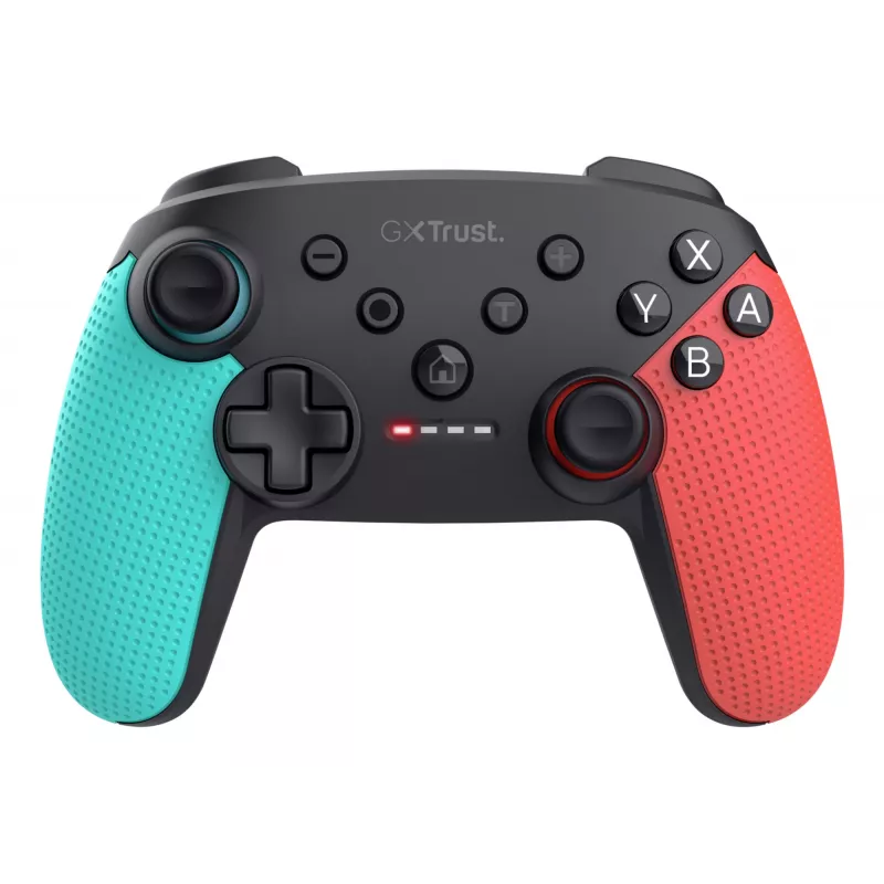 Trust GXT 1246B Muta ασύρματο gamepad Bluetooth για Nintendo Switch, μπλε/κόκκινο
